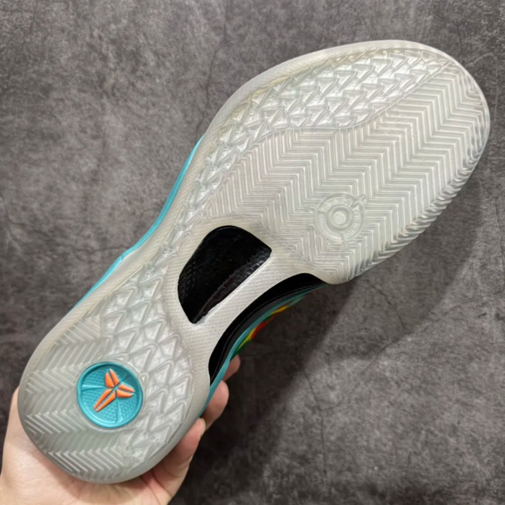 GX純原 Kobe 8 GC Venice Beach 威尼斯 科比8代 籃球鞋 實戰鞋男鞋 FQ3548-001-細節圖9