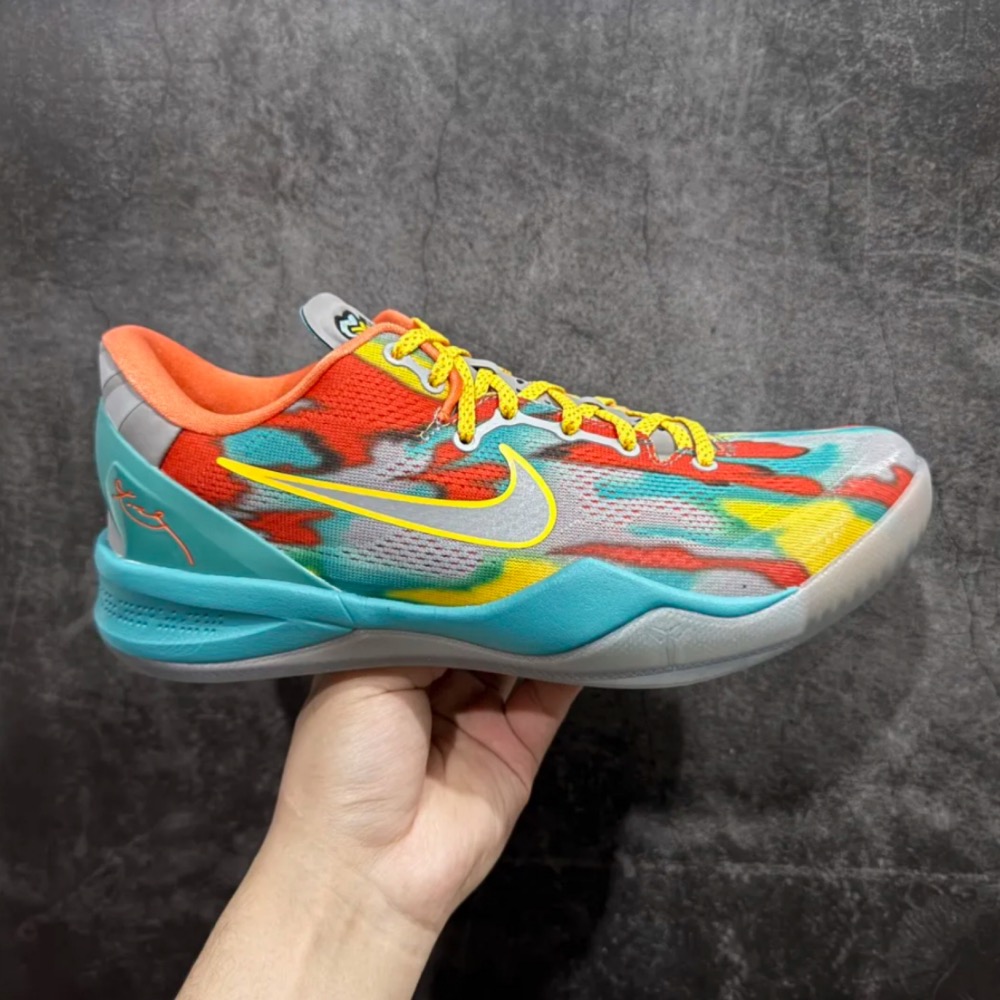 GX純原 Kobe 8 GC Venice Beach 威尼斯 科比8代 籃球鞋 實戰鞋男鞋 FQ3548-001-規格圖9