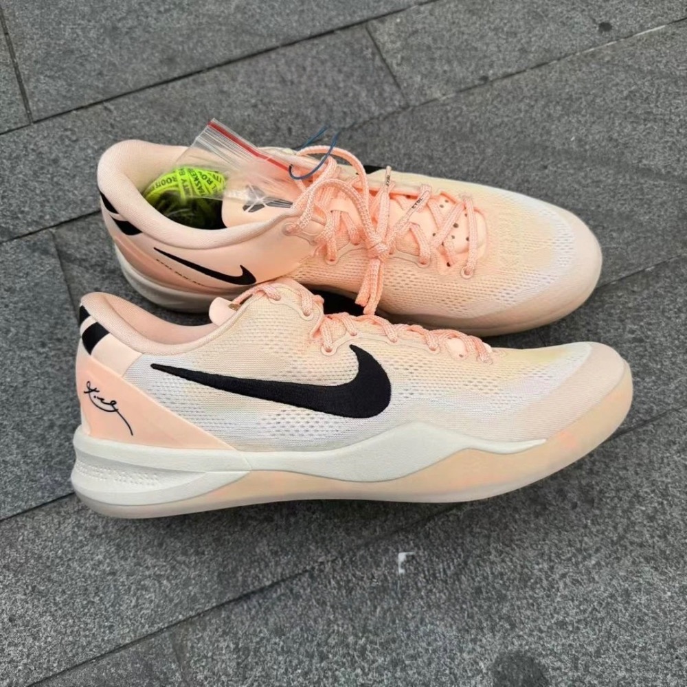 GX純原 Kobe 8 EYBL “Academy” 水蜜桃 科比8代 籃球鞋 實戰鞋男鞋 FQ3548-001-細節圖2