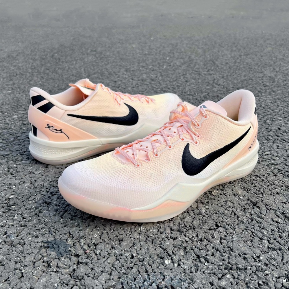 GX純原 Kobe 8 EYBL “Academy” 水蜜桃 科比8代 籃球鞋 實戰鞋男鞋 FQ3548-001-細節圖6