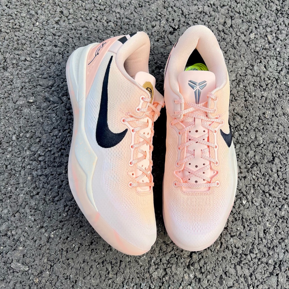 GX純原 Kobe 8 EYBL “Academy” 水蜜桃 科比8代 籃球鞋 實戰鞋男鞋 FQ3548-001-細節圖9