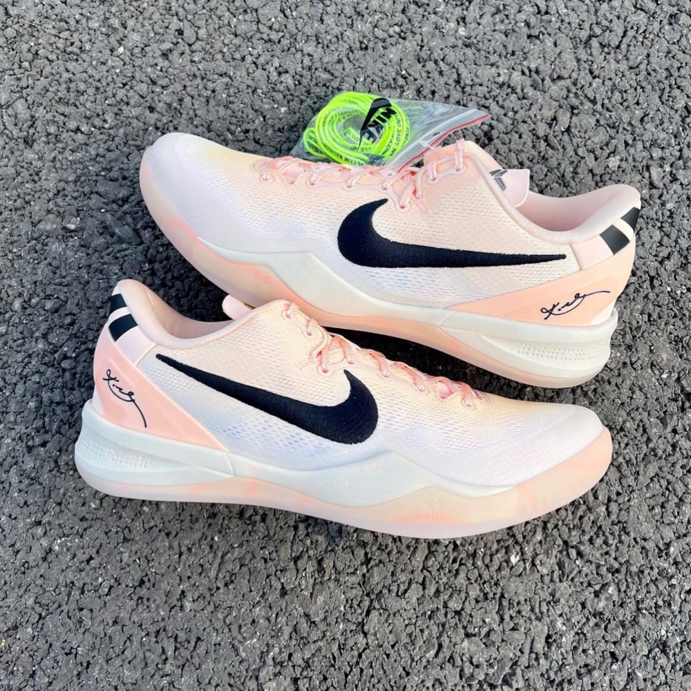GX純原 Kobe 8 EYBL “Academy” 水蜜桃 科比8代 籃球鞋 實戰鞋男鞋 FQ3548-001-細節圖10