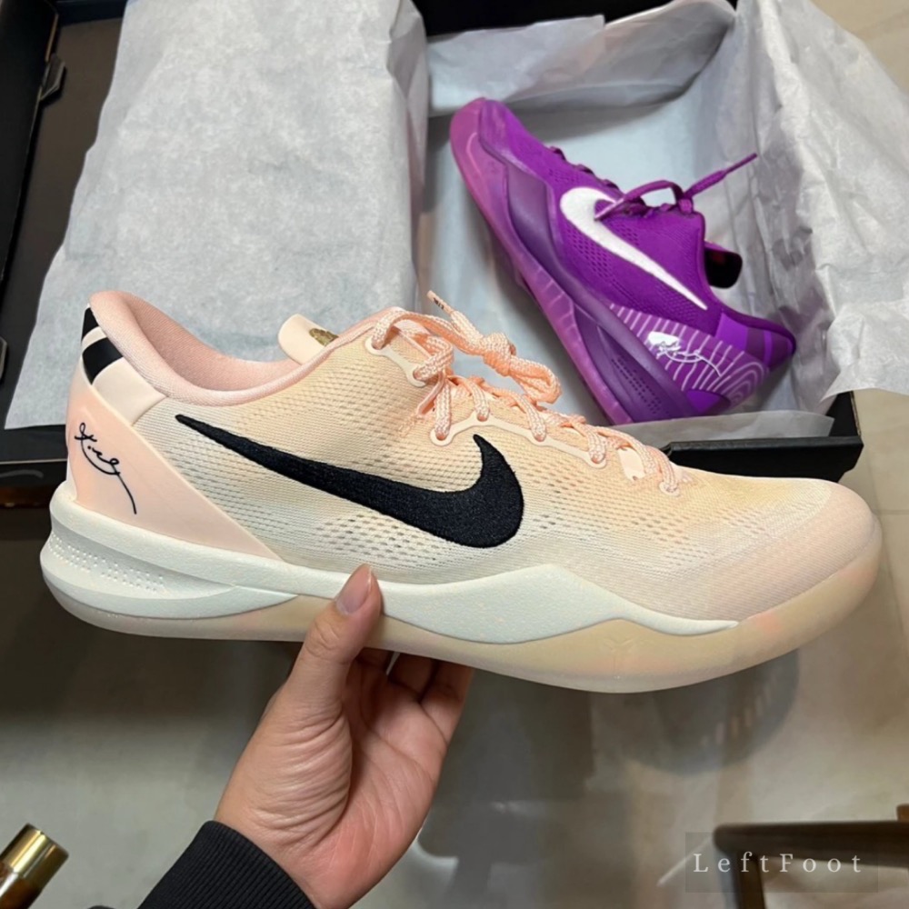 GX純原 Kobe 8 EYBL “Academy” 水蜜桃 科比8代 籃球鞋 實戰鞋男鞋 FQ3548-001-規格圖11