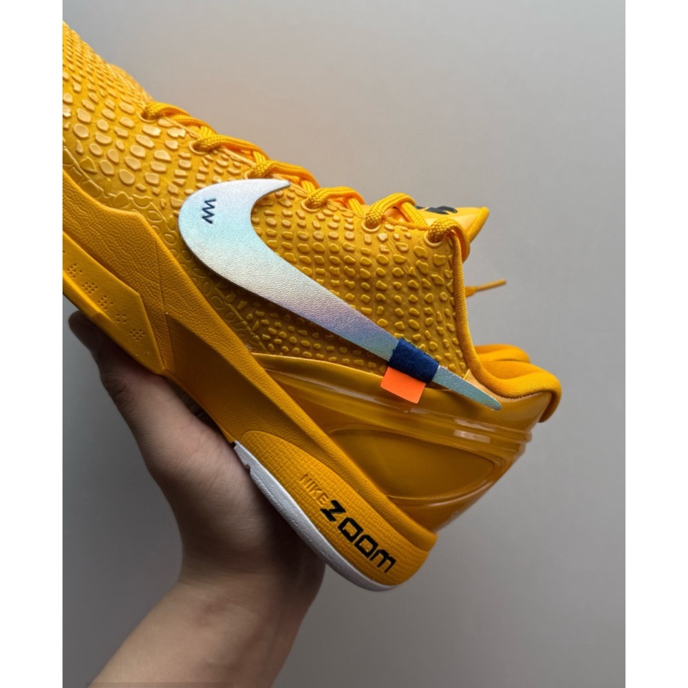 S2純原 Kobe 6 “Off White”实战鞋 籃球鞋 CW2190-501-細節圖6