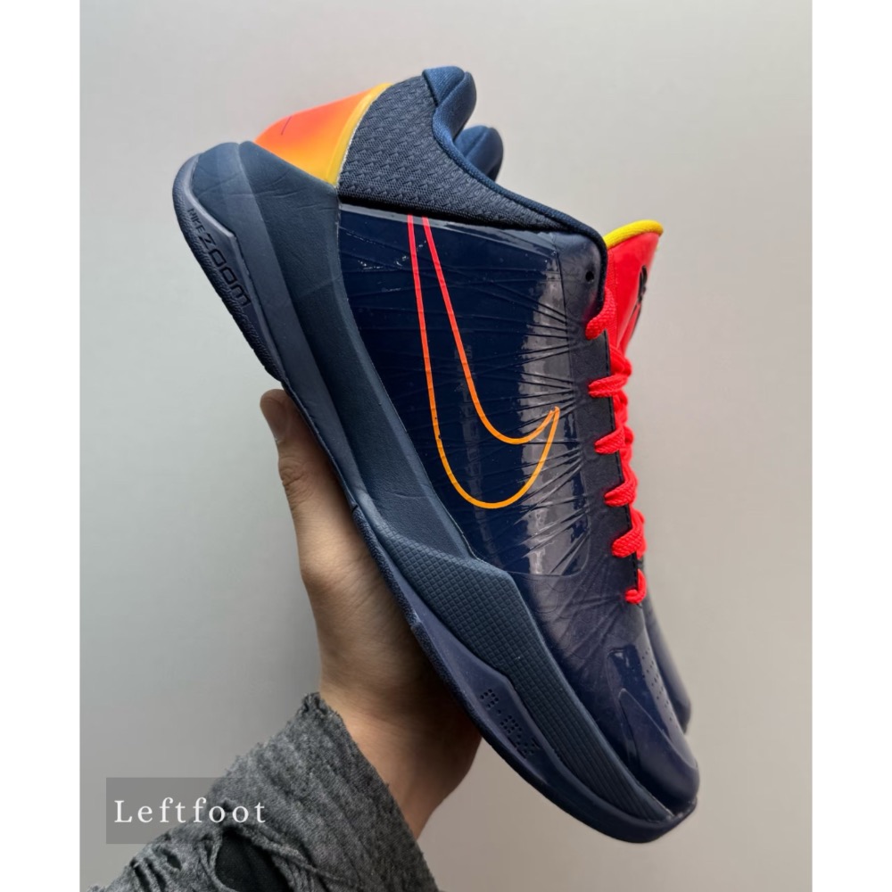 S2純原 Kobe 5 “Indiana Fever” 科比5代 籃球鞋 實戰鞋男鞋 FQ3548-001-規格圖8