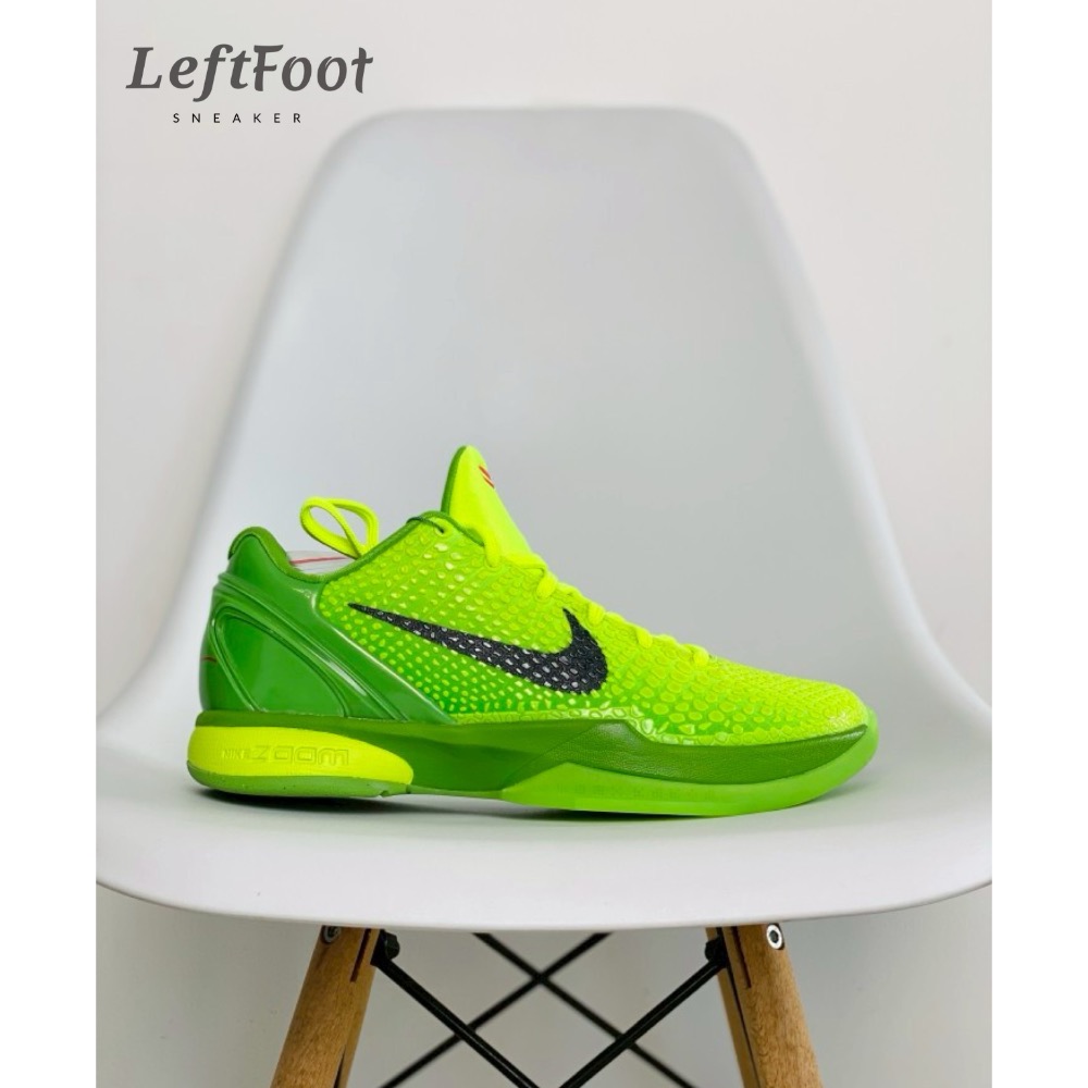 S2純原 Kobe 6 Green Apple 科比6代 青竹絲 籃球鞋 實戰鞋真碳板男鞋 CW2190-300-細節圖2