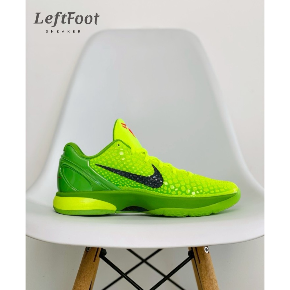 S2純原 Kobe 6 Green Apple 科比6代 青竹絲 籃球鞋 實戰鞋真碳板男鞋 CW2190-300-細節圖3