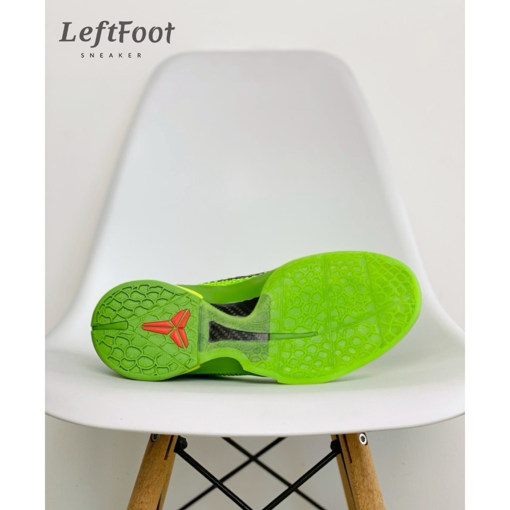 S2純原 Kobe 6 Green Apple 科比6代 青竹絲 籃球鞋 實戰鞋真碳板男鞋 CW2190-300-細節圖4