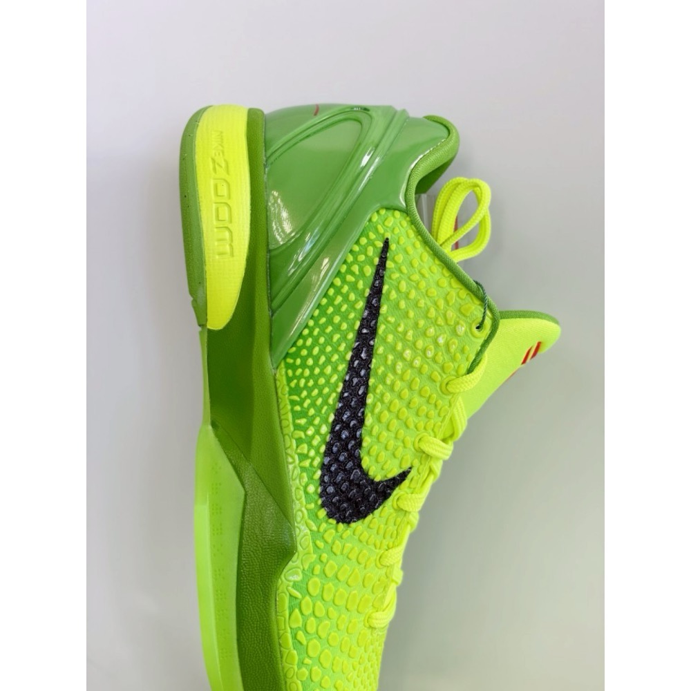 S2純原 Kobe 6 Green Apple 科比6代 青竹絲 籃球鞋 實戰鞋真碳板男鞋 CW2190-300-細節圖7