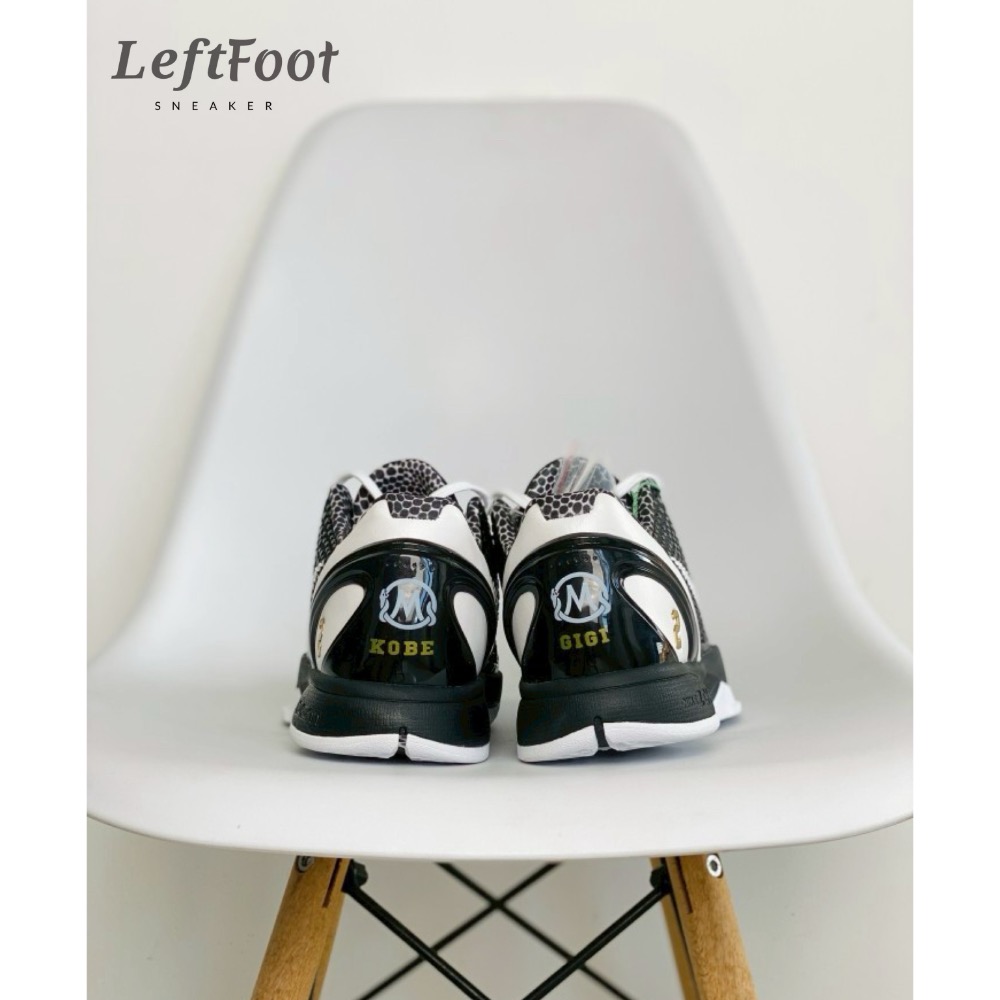 S2純原 Kobe 6 “Mambacita Gigi” 黑白 天使 科比6代 籃球鞋 實戰鞋 真碳板男鞋-細節圖6