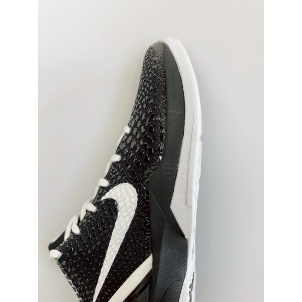 S2純原 Kobe 6 “Mambacita Gigi” 黑白 天使 科比6代 籃球鞋 實戰鞋 真碳板男鞋-細節圖9