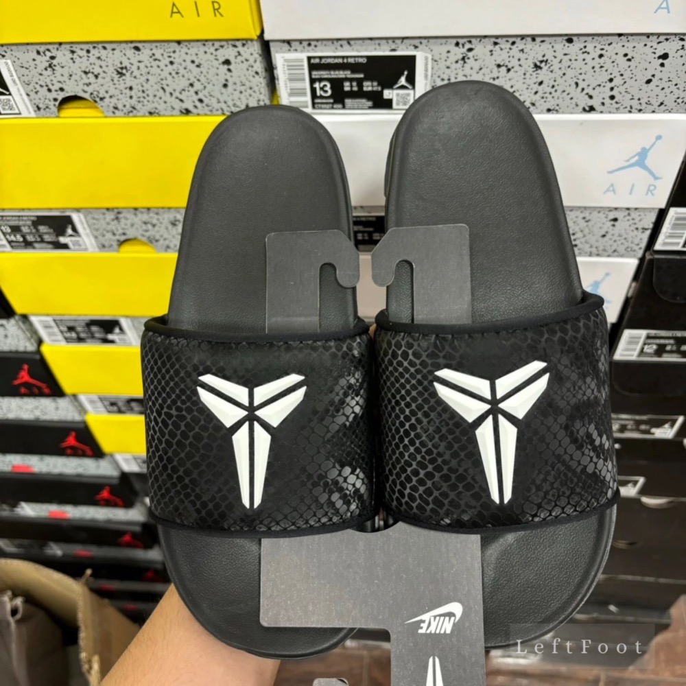 頂級 Nike Kobe Offcourt Slide Hyper Royal 简约舒适一字拖 室外拖鞋 男女同款-細節圖2