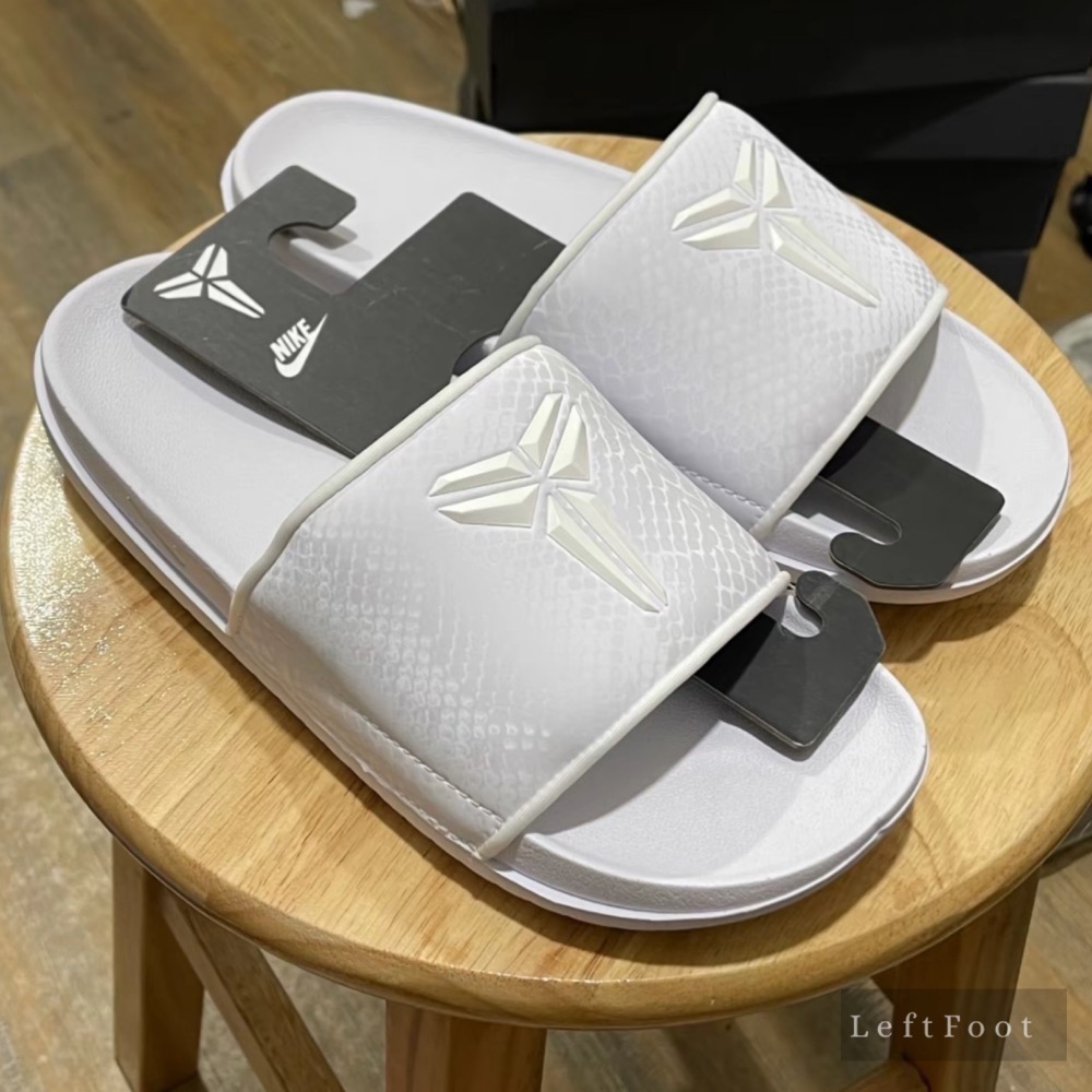 頂級 Nike Kobe Offcourt Slide Hyper Royal 简约舒适一字拖 室外拖鞋 男女同款-規格圖8