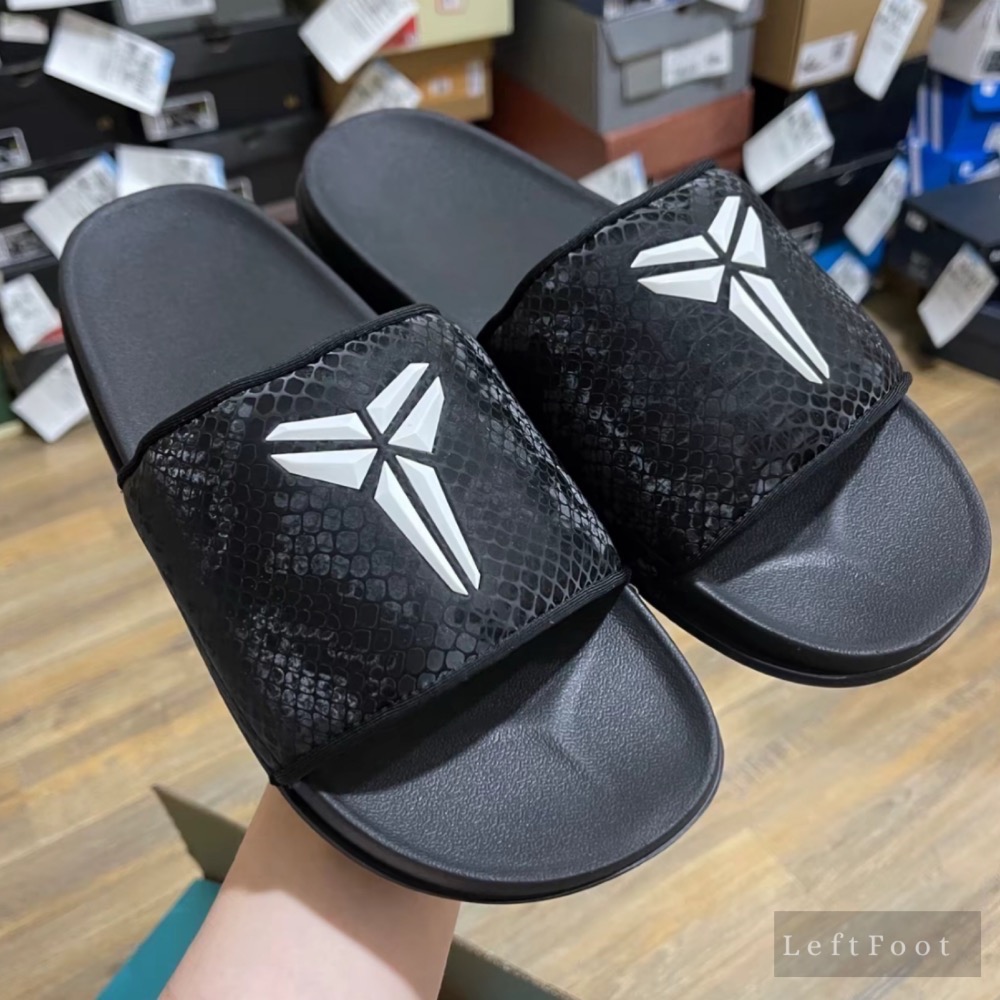 頂級 Nike Kobe Offcourt Slide Hyper Royal 简约舒适一字拖 室外拖鞋 男女同款-規格圖8