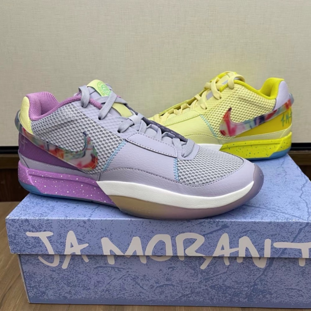 滅世純原 Nike Zoom JA 1 EYBL 紫色 籃球鞋 實戰鞋真碳板男鞋 FV1288-800-規格圖6