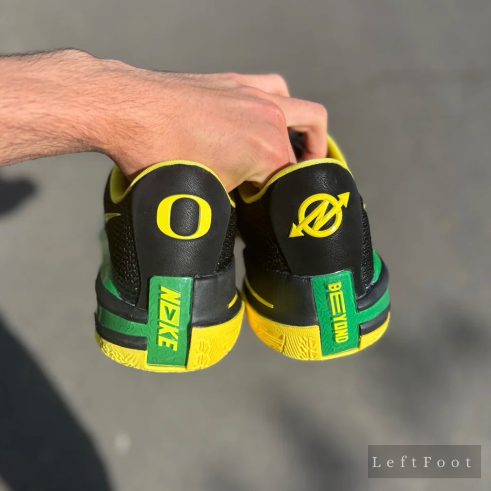 Nike GT Cut 1 “Black Oregon PE “ 黑鸭子 籃球鞋 实战鞋 全掌气垫 TPU抗扭 男鞋-細節圖5