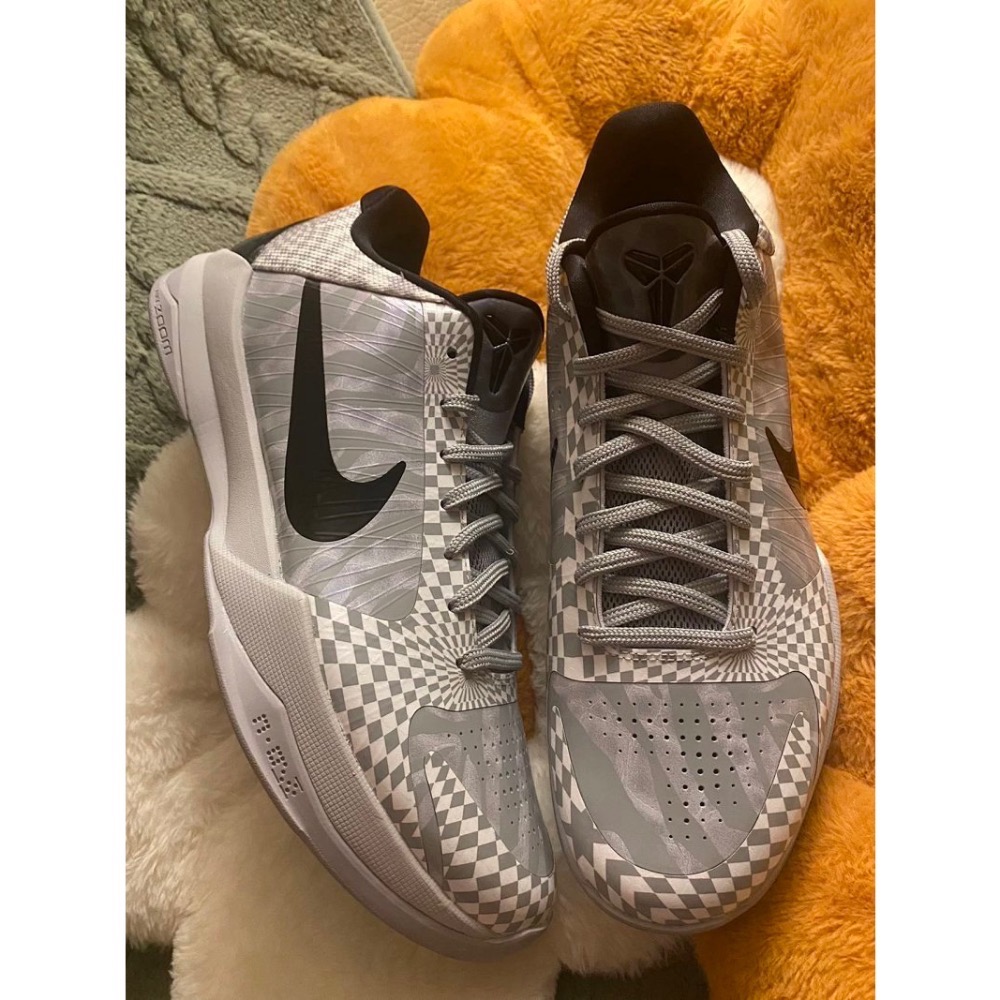 STAR純原 Kobe 5 Protro “Zebra” 白灰斑馬 科比5代 籃球鞋 實戰鞋男鞋CD4991-101-細節圖2