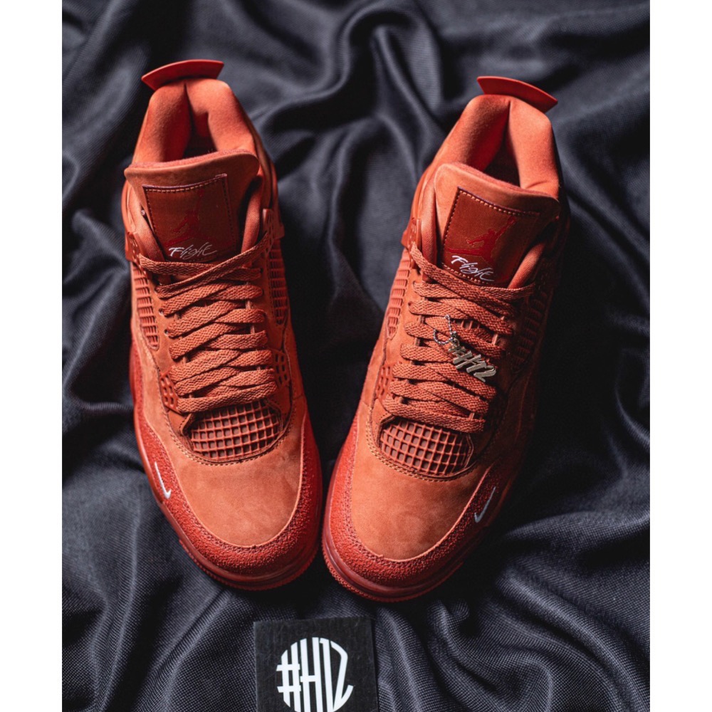 H12纯原 AJ4 Nigel Sylvester x Air Jordan 4 OG “Brick by Brick”-細節圖2