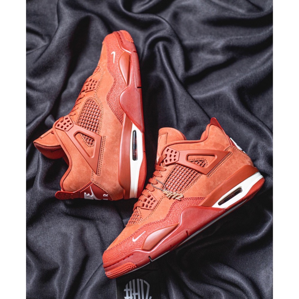 H12纯原 AJ4 Nigel Sylvester x Air Jordan 4 OG “Brick by Brick”-細節圖3