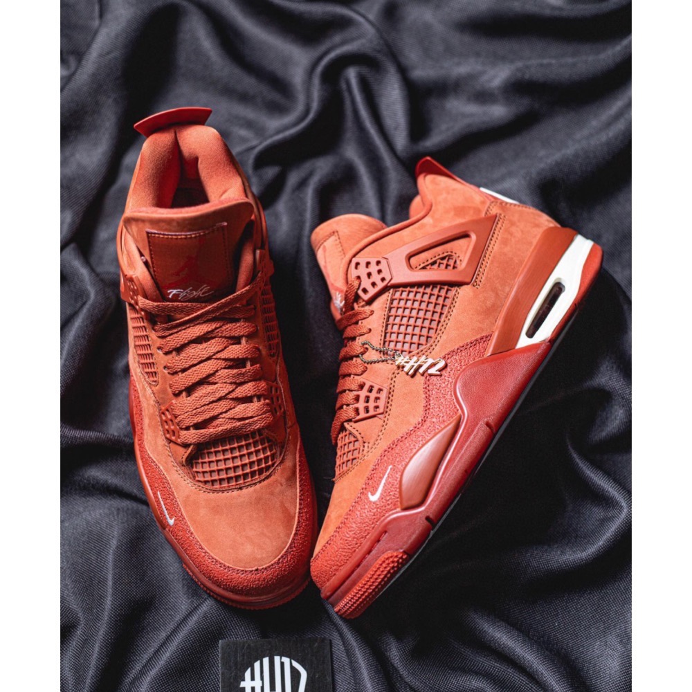 H12纯原 AJ4 Nigel Sylvester x Air Jordan 4 OG “Brick by Brick”-細節圖6