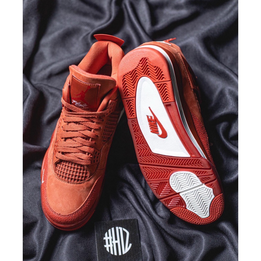 H12纯原 AJ4 Nigel Sylvester x Air Jordan 4 OG “Brick by Brick”-細節圖9