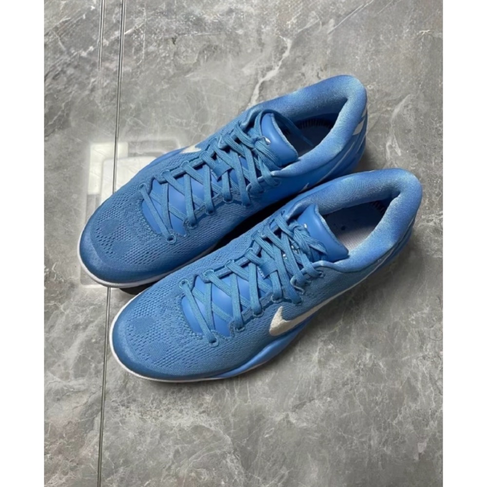GX純原 Kobe 8 “TB UNC” 科比8代 北卡籃配色 籃球鞋 實戰鞋男鞋 FQ3548-001-細節圖4