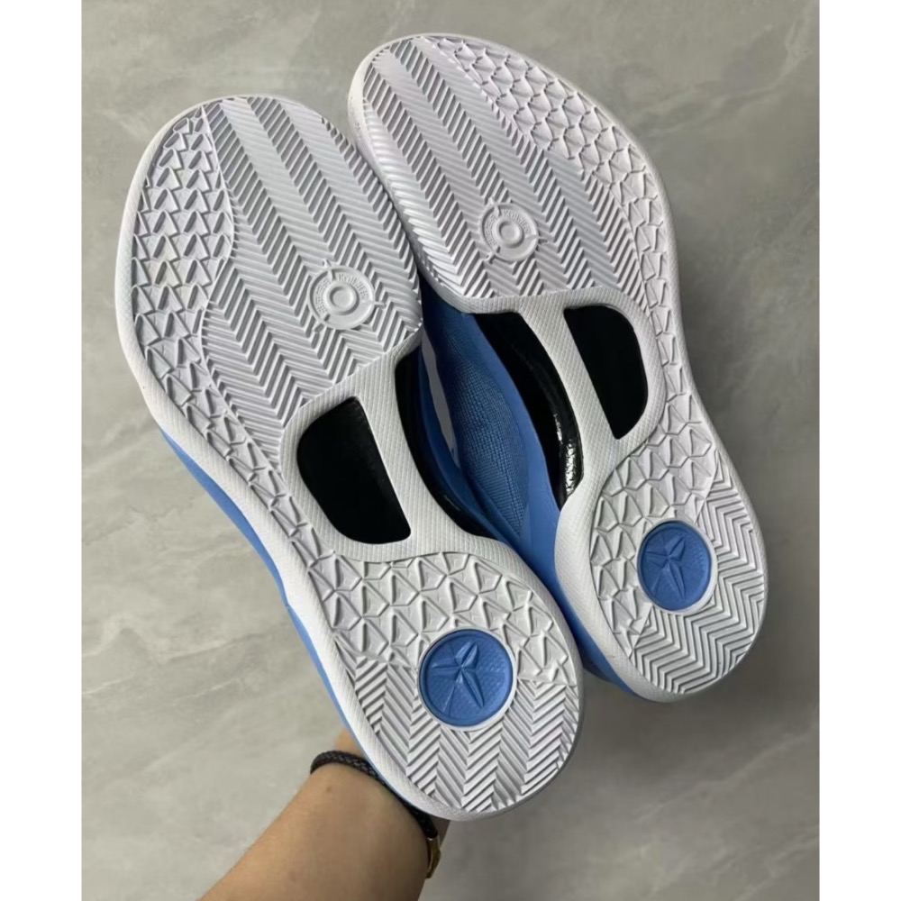 GX純原 Kobe 8 “TB UNC” 科比8代 北卡籃配色 籃球鞋 實戰鞋男鞋 FQ3548-001-細節圖8