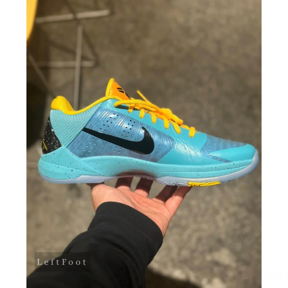 MAX純原 Kobe 5 “Buddy Hield” PE 科比5代 籃球鞋 實戰鞋前後氣墊男鞋CD4991-101-細節圖3