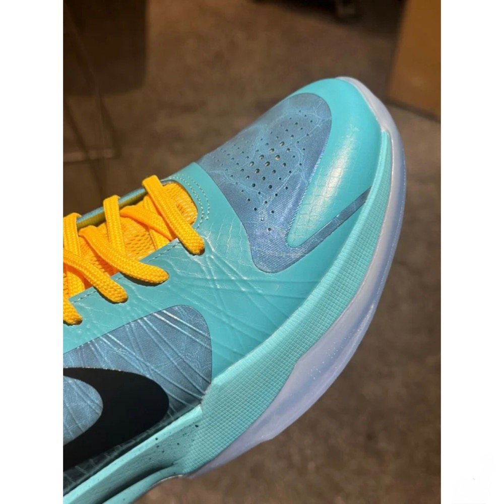 MAX純原 Kobe 5 “Buddy Hield” PE 科比5代 籃球鞋 實戰鞋前後氣墊男鞋CD4991-101-細節圖7