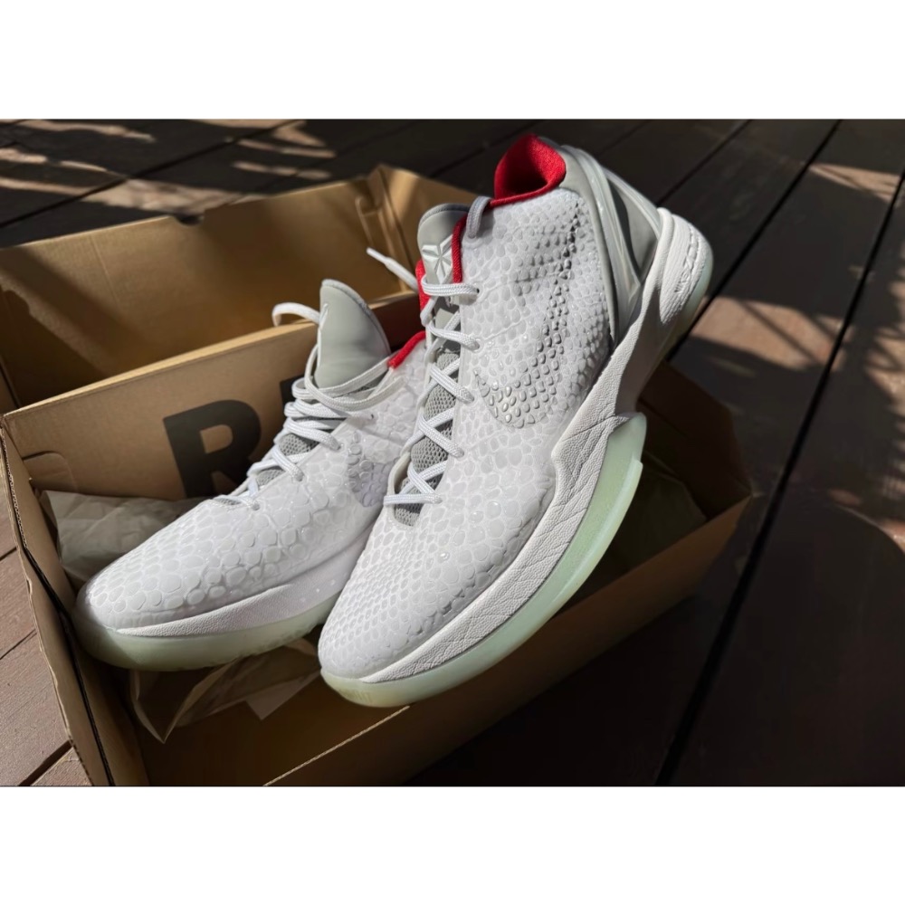 Star純原 Kobe 6 PJ Tucker Yezzy Platinum 白椰子 荧光 籃球鞋 實戰鞋真碳板男鞋-細節圖2