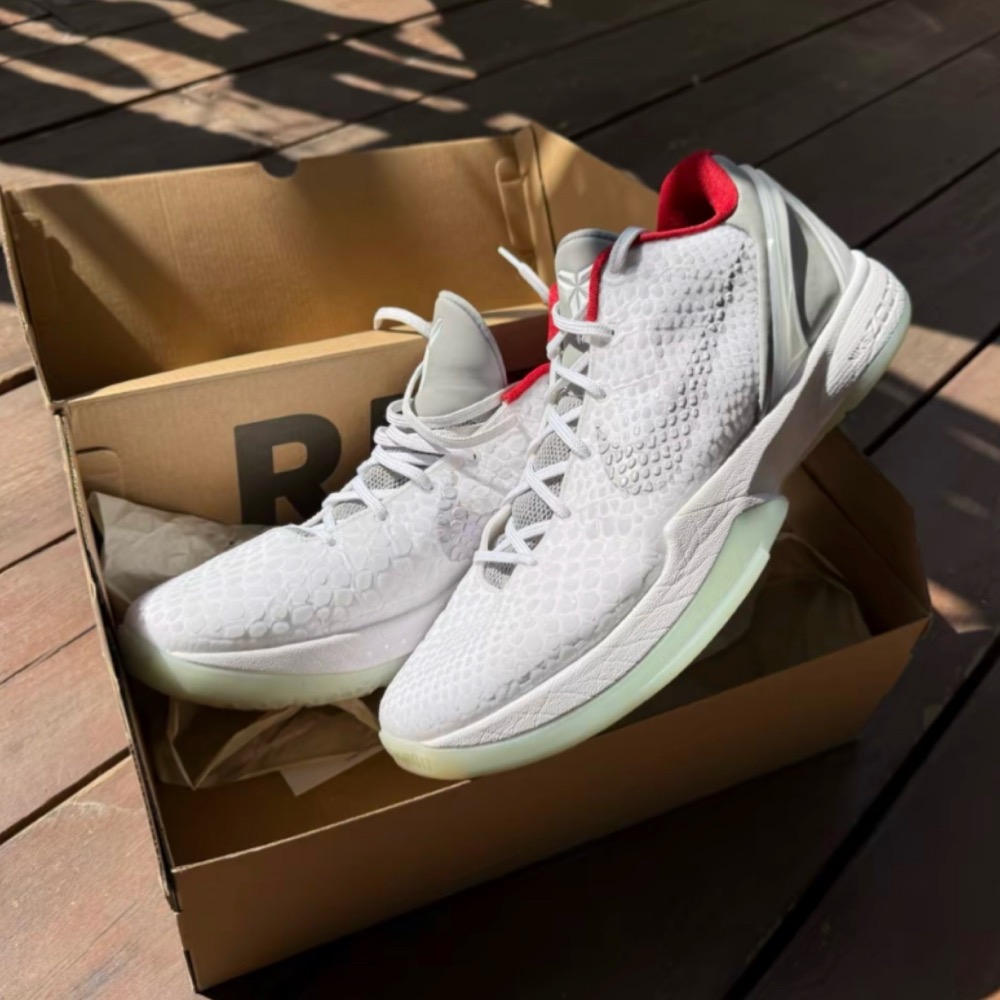 Star純原 Kobe 6 PJ Tucker Yezzy Platinum 白椰子 荧光 籃球鞋 實戰鞋真碳板男鞋-細節圖9