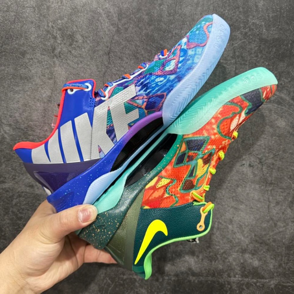 滅世純原 Kobe 8 “What the Kobe” 科比8代 橙籃鸳鸯 籃球鞋 實戰鞋男鞋FQ3548-001-細節圖4