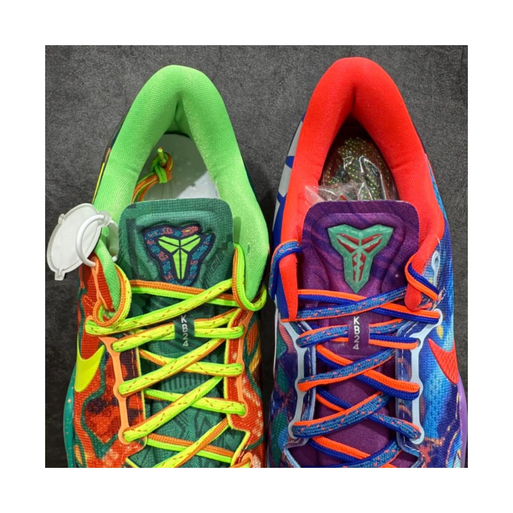 滅世純原 Kobe 8 “What the Kobe” 科比8代 橙籃鸳鸯 籃球鞋 實戰鞋男鞋FQ3548-001-細節圖7