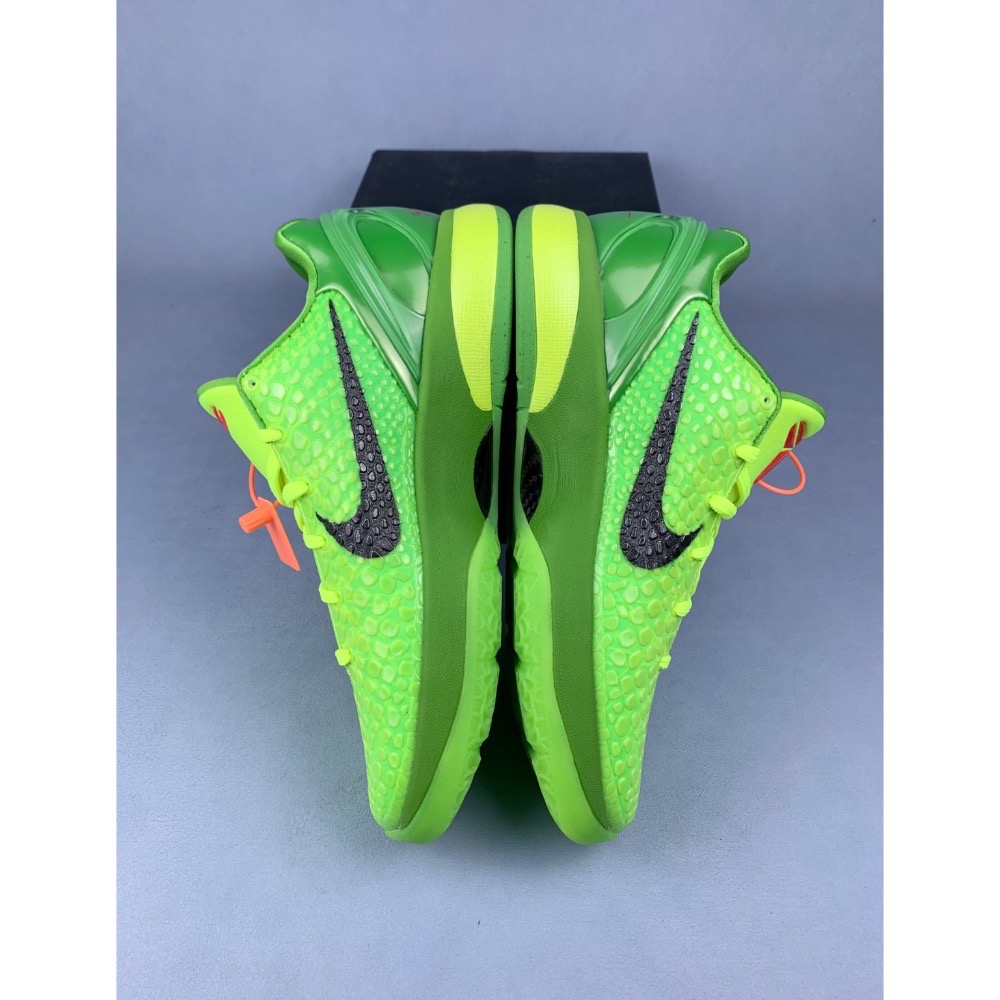 Star顶级 Nike Kobe 6 “Grinch” 青蜂侠 籃球鞋 實戰鞋 前後氣墊真碳板男鞋 CW2190-300-細節圖4