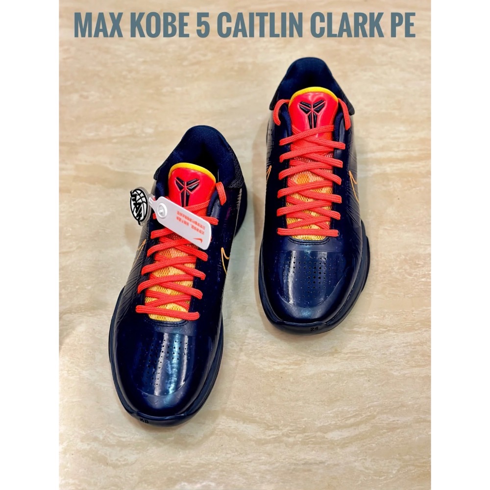 灭世/MAX Kobe 5 “Caitlin Clark” 科比5代 籃球鞋 實戰鞋男鞋 FQ3548-001-細節圖2