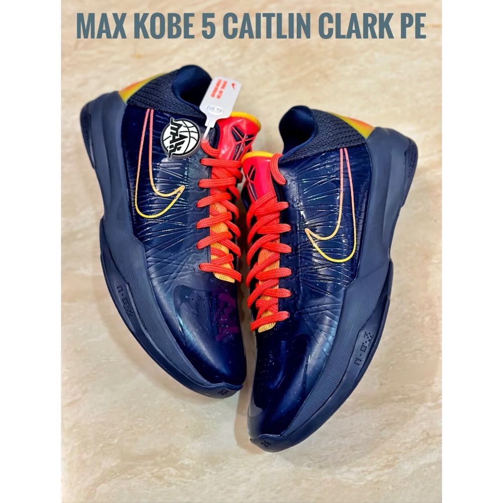 灭世/MAX Kobe 5 “Caitlin Clark” 科比5代 籃球鞋 實戰鞋男鞋 FQ3548-001-規格圖7