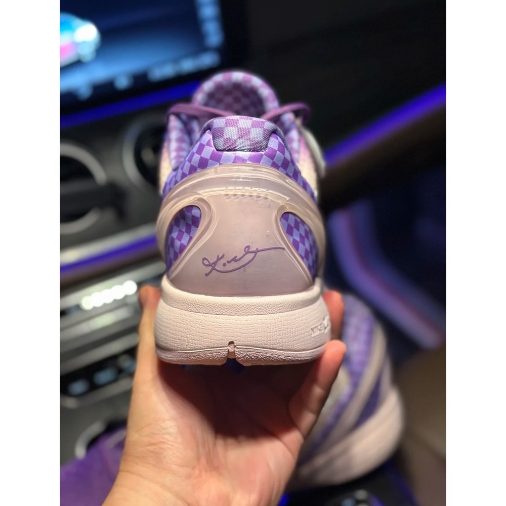 Max GOAT Kobe 6 PE “Jalen Brunson” 紫色 籃球鞋 實戰鞋 前後氣墊 真碳板 男鞋-細節圖6