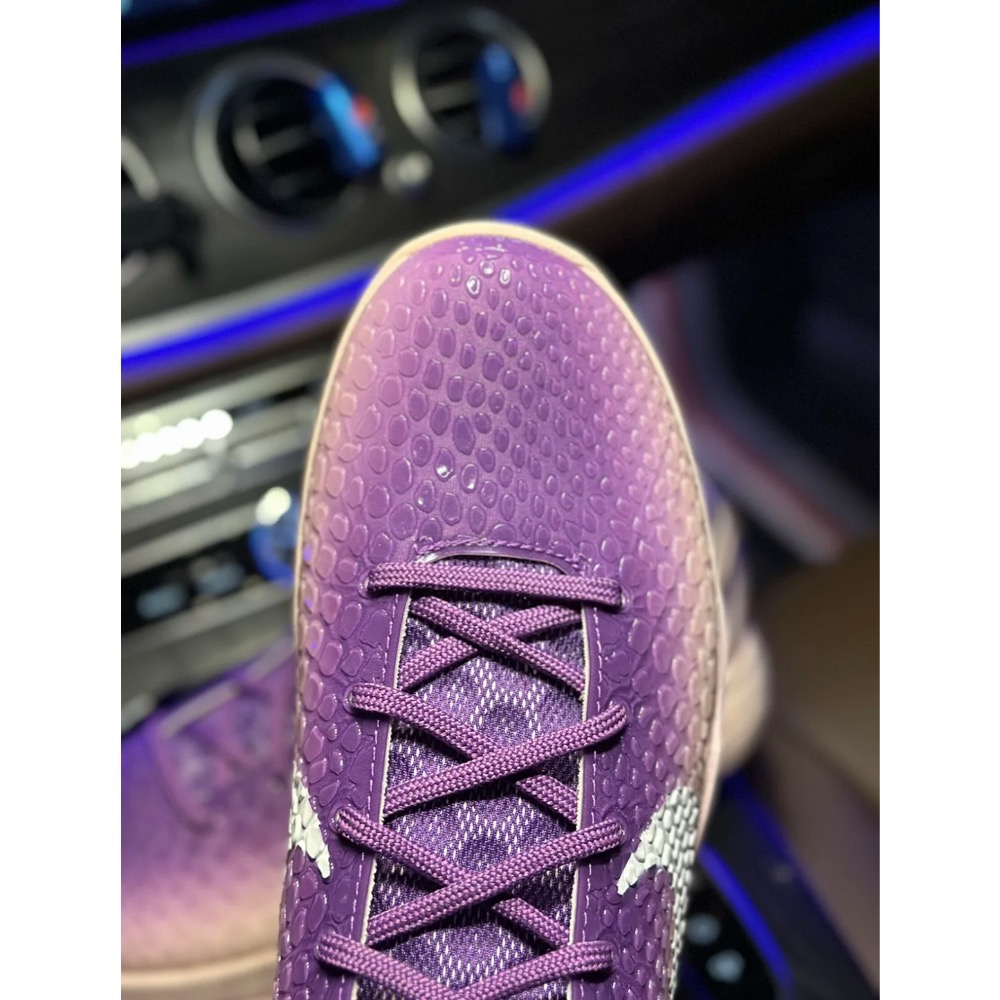 Max GOAT Kobe 6 PE “Jalen Brunson” 紫色 籃球鞋 實戰鞋 前後氣墊 真碳板 男鞋-細節圖8