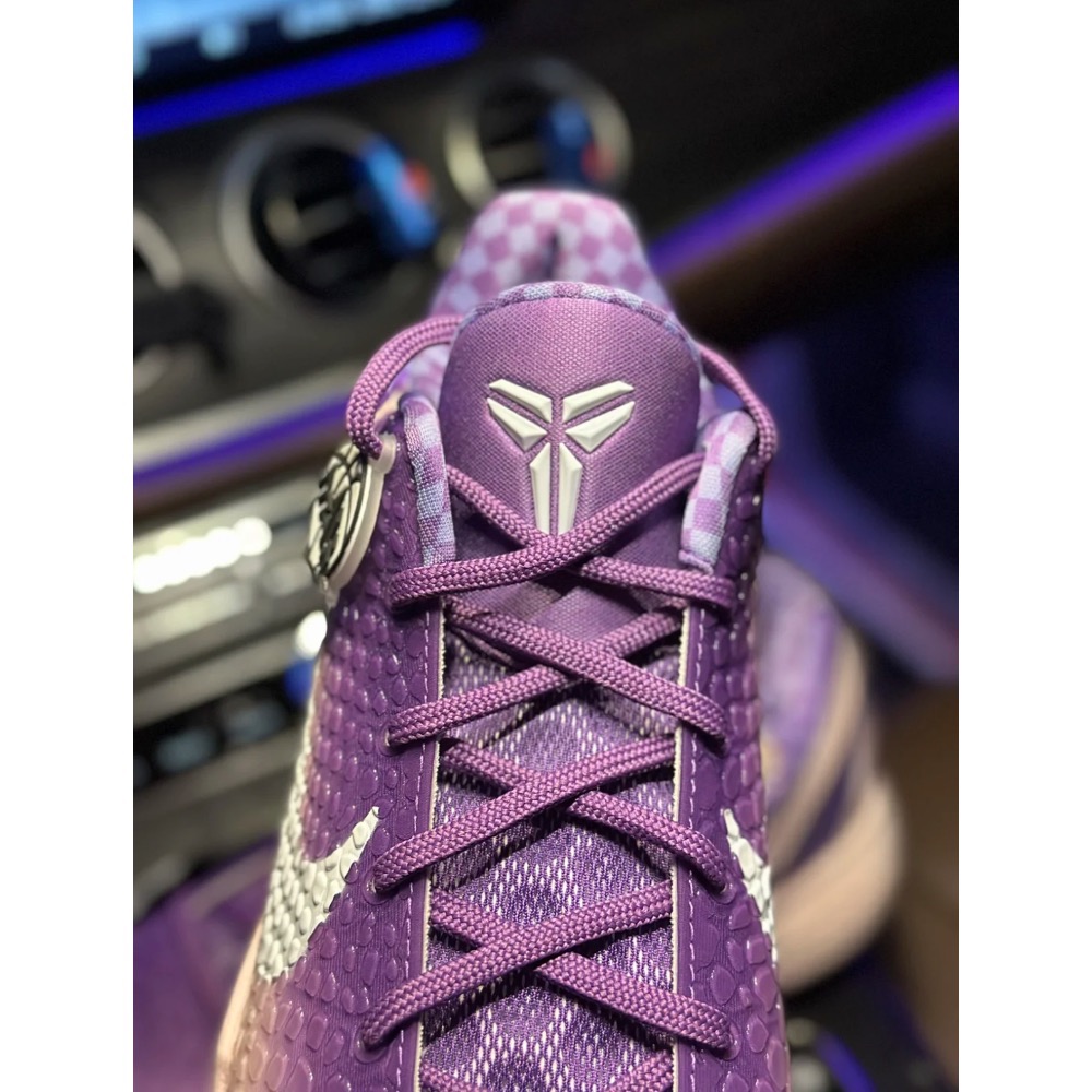 Max GOAT Kobe 6 PE “Jalen Brunson” 紫色 籃球鞋 實戰鞋 前後氣墊 真碳板 男鞋-細節圖9