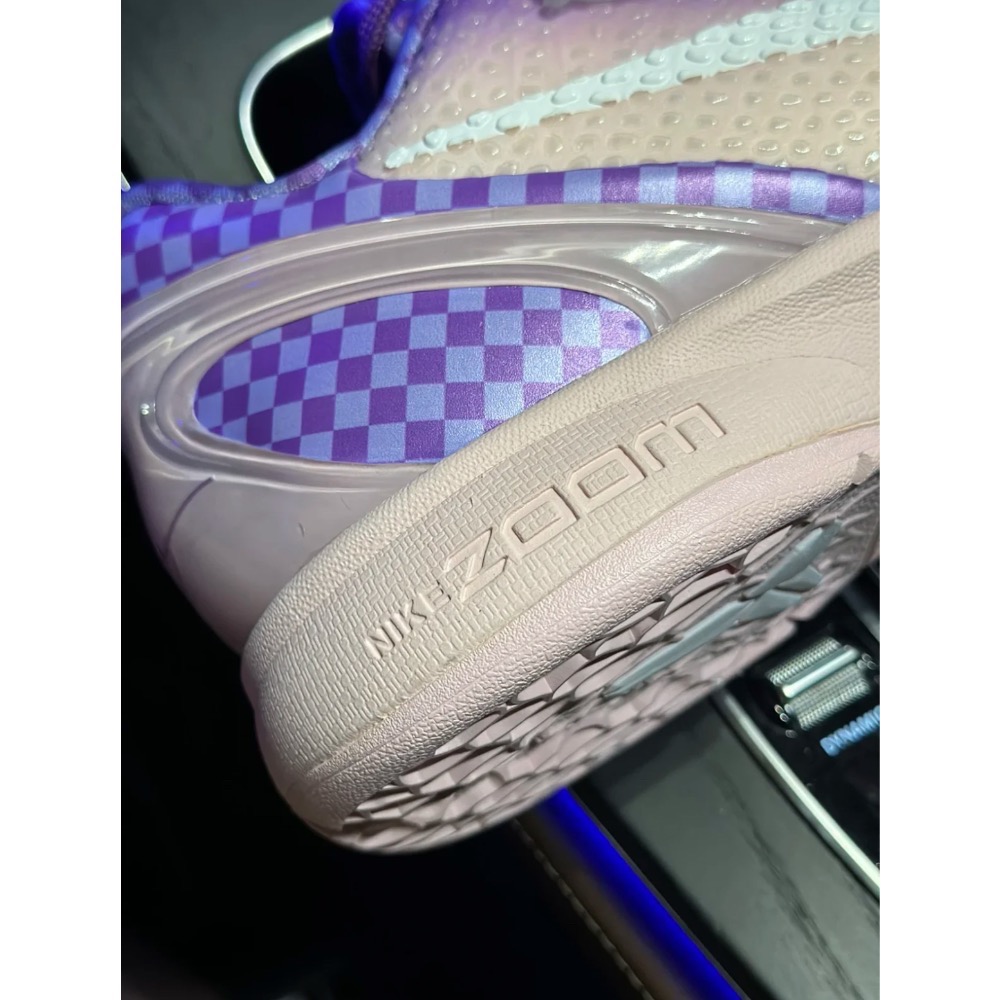Max GOAT Kobe 6 PE “Jalen Brunson” 紫色 籃球鞋 實戰鞋 前後氣墊 真碳板 男鞋-細節圖10