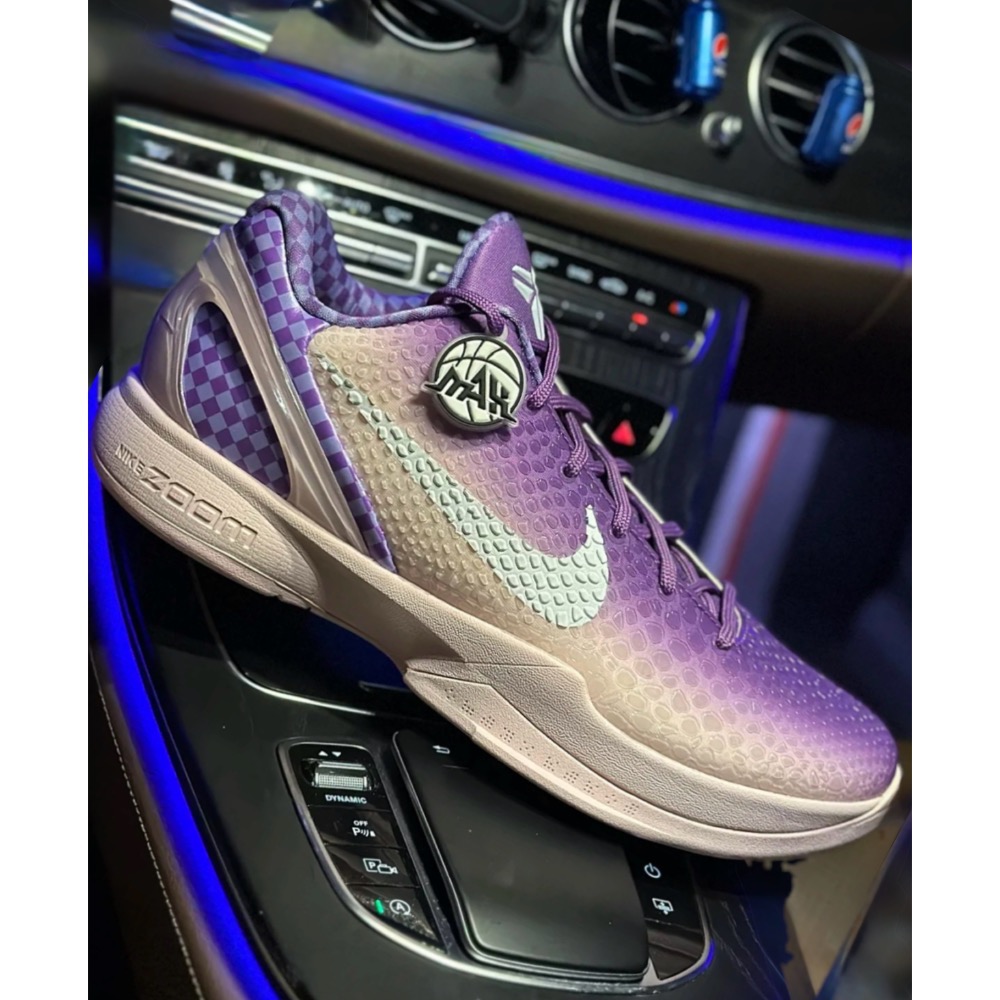 Max GOAT Kobe 6 PE “Jalen Brunson” 紫色 籃球鞋 實戰鞋 前後氣墊 真碳板 男鞋-規格圖11