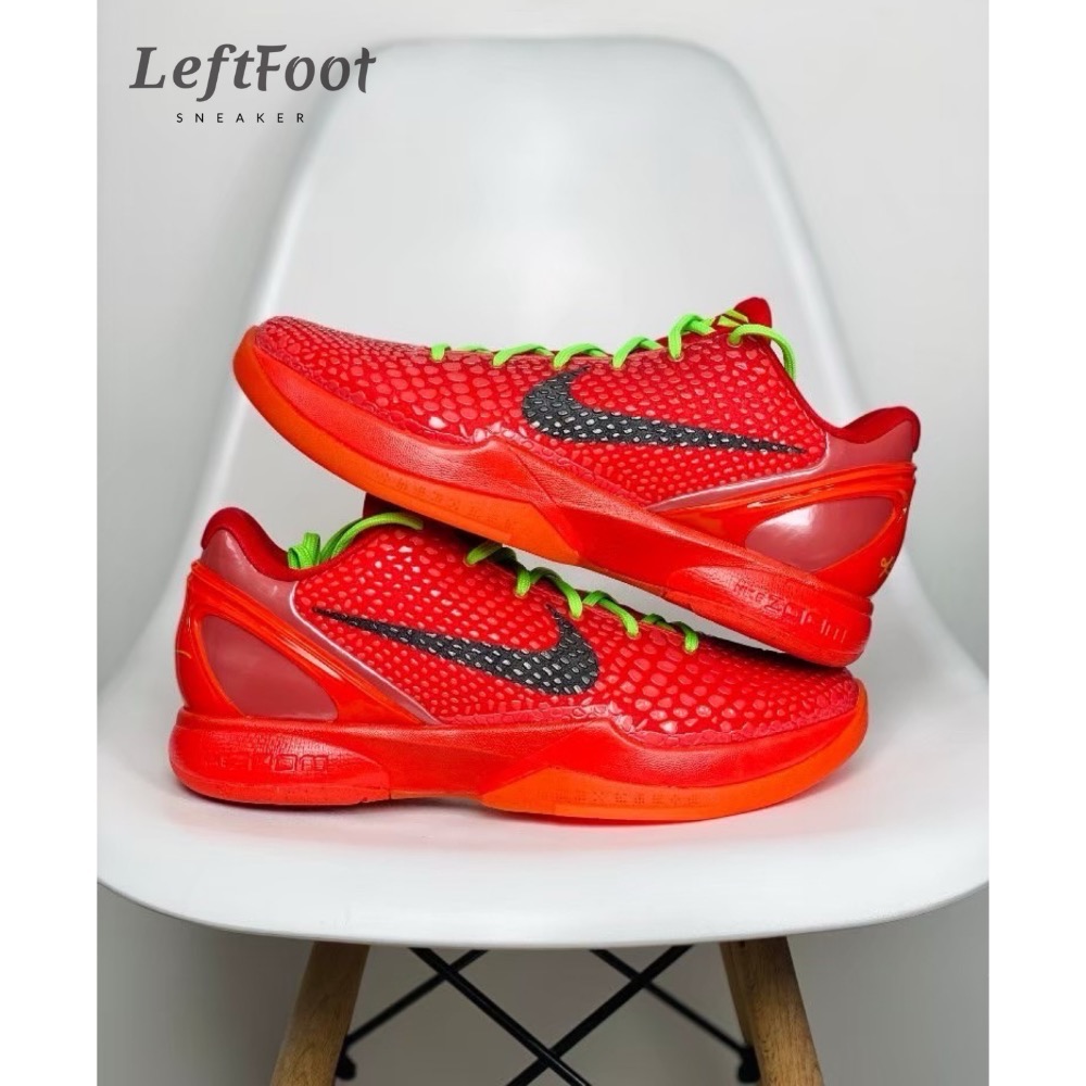 GX純原 Kobe 6 “Reverse Grinch” 反轉青蜂俠 科比6代 籃球鞋 實戰鞋男鞋 FV4921-600-規格圖9