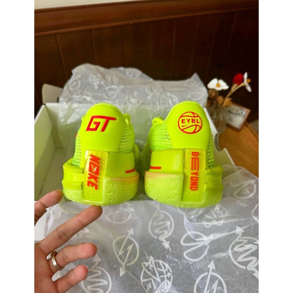 Nike GT Cut “Academy EYBL” 荧光色 籃球鞋 实战鞋 全掌气垫 TPU抗扭 男鞋-細節圖4