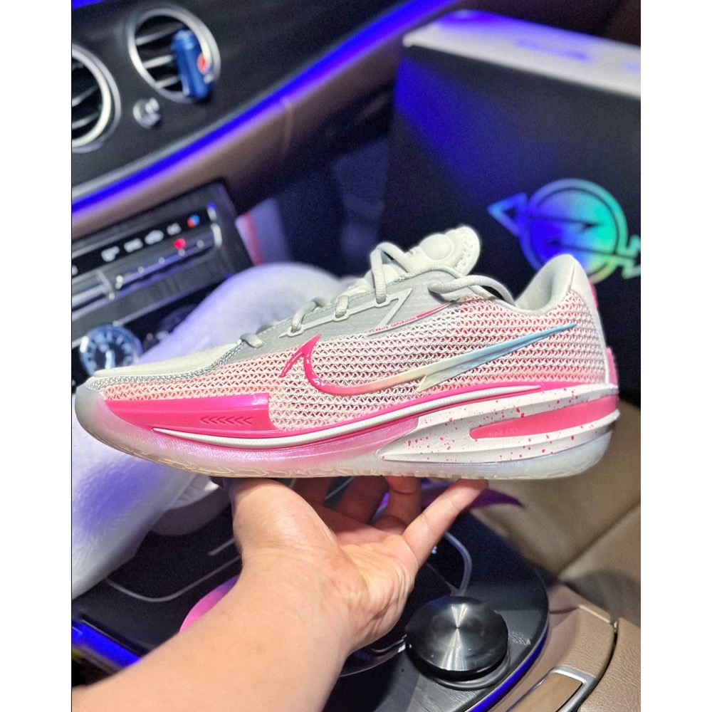 灭世纯原 Nike GT Cut 1 乳腺癌 低筒 籃球鞋 实战鞋 全掌气垫 TPU抗扭 男鞋 CZ0175-008-細節圖2