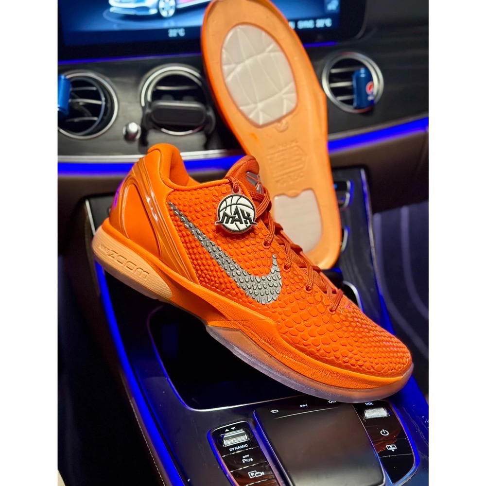 灭世 Nike Kobe 6 “Total Orange” 橙银色 籃球鞋 實戰鞋 真碳板男鞋 IH1871-800-規格圖9