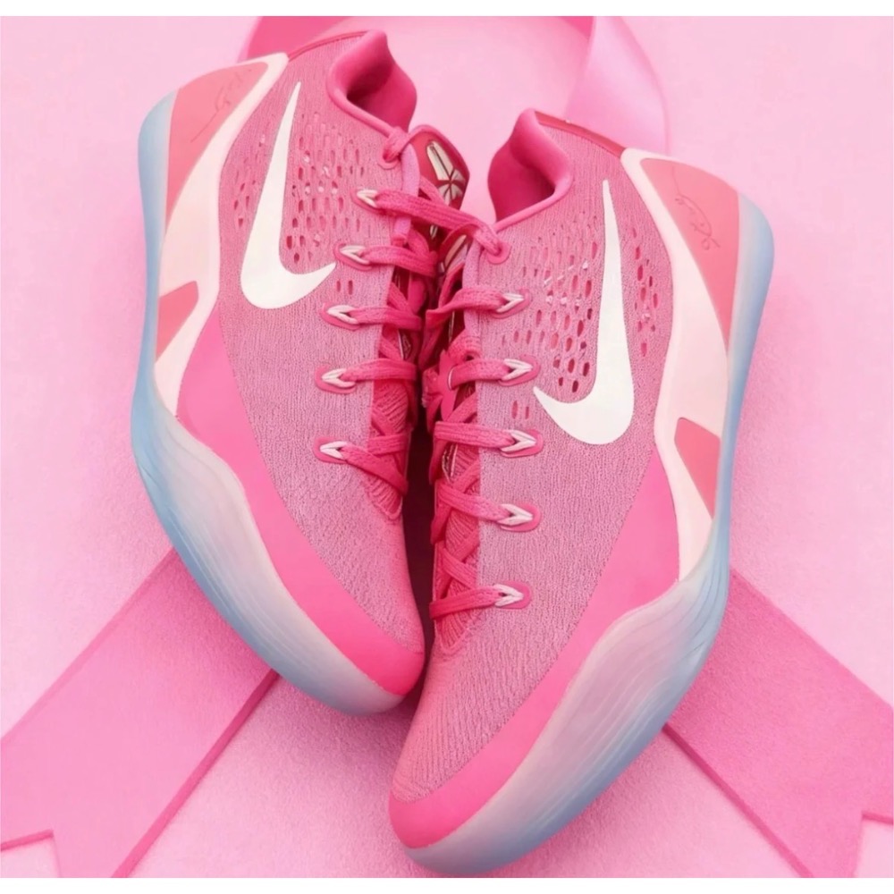 GX純原 Kobe 9 “Think Pink” 粉紅色 科比9代 籃球鞋 實戰鞋男鞋 446442-301-細節圖4