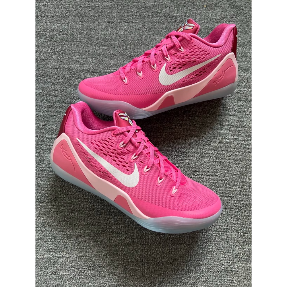 S2純原 Kobe 9 “Think Pink” 粉紅色 科比9代 籃球鞋 實戰鞋男鞋 446442-301-規格圖3