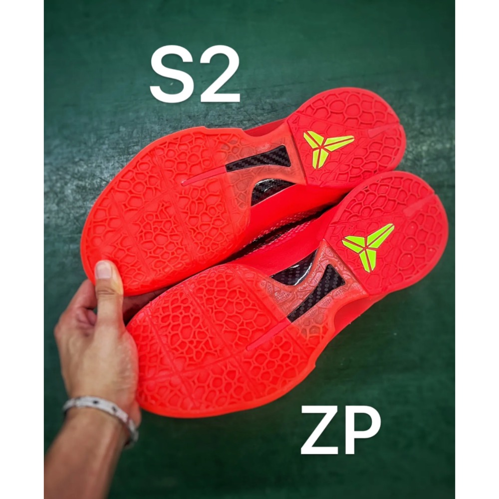 S2純原 Kobe 6 “Reverse Grinch” 籃球鞋 實戰鞋 真碳板男鞋 反轉青蜂俠 FV4921-600-細節圖7