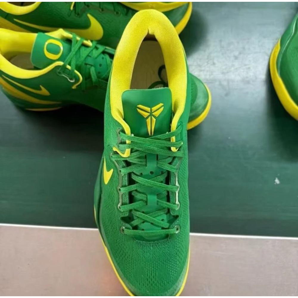 GX純原 Kobe 8 “Duck Oregon PE” 冈绿鸭子 科比8代 籃球鞋 實戰鞋男鞋 FQ3548-001-細節圖3