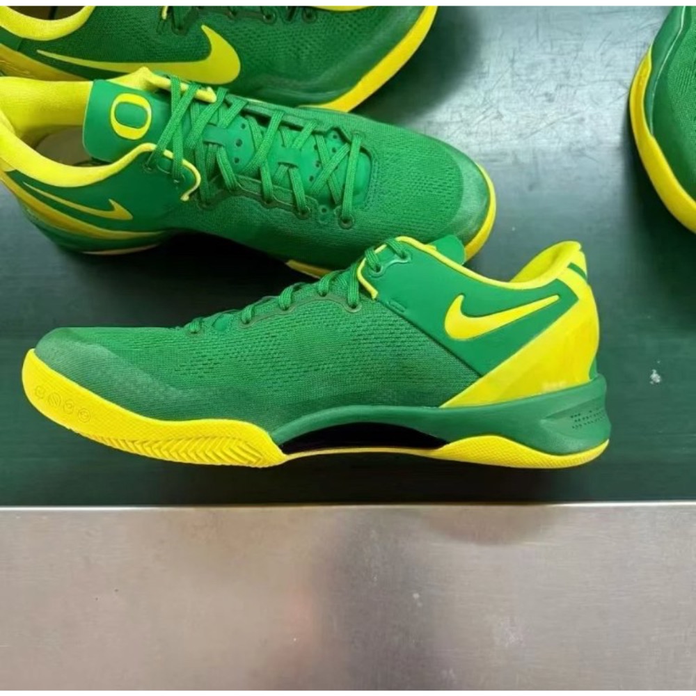 GX純原 Kobe 8 “Duck Oregon PE” 冈绿鸭子 科比8代 籃球鞋 實戰鞋男鞋 FQ3548-001-細節圖4
